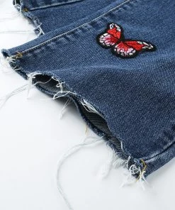 Own Saviour Pants Colour Butterfly Jeans