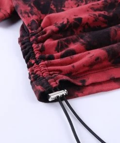 Own Saviour Tees + Tops Tie Dye Chain Crop