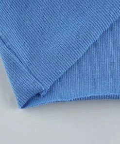 Own Saviour Blue/White Vest Crop