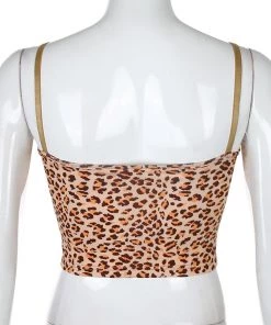 Own Saviour Leopard Frill Vest