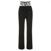 Own Saviour New In Tie Up Low Rise Pants