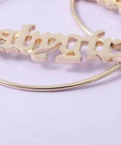 Own Saviour Babygirl Hoop Earrings