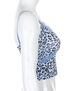 Own Saviour Leopard Frill Vest