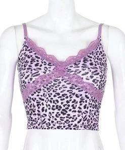 Own Saviour Leopard Frill Vest