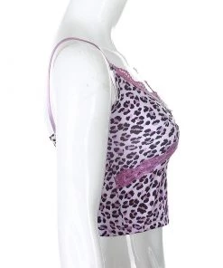 Own Saviour Leopard Frill Vest