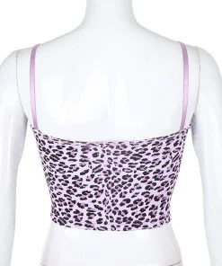 Own Saviour Leopard Frill Vest