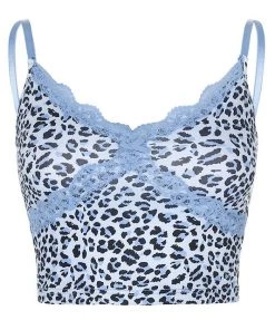 Own Saviour Leopard Frill Vest