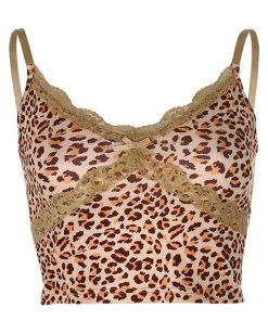 Own Saviour Leopard Frill Vest
