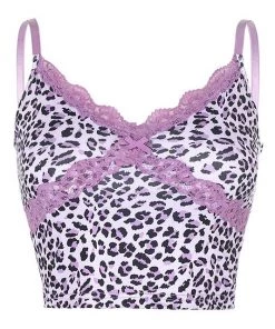 Own Saviour Leopard Frill Vest