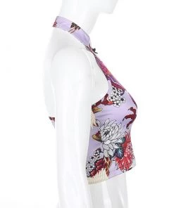 Own Saviour Asymmetrical Dragon Halter Tees + Tops