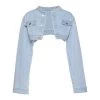 Own Saviour Crop Denim Jacket Jackets