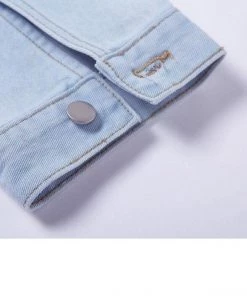 Own Saviour Crop Denim Jacket Jackets