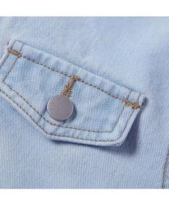 Own Saviour Crop Denim Jacket Jackets