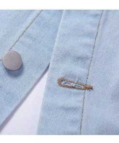 Own Saviour Crop Denim Jacket Jackets