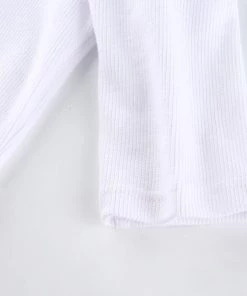 Own Saviour L/S Butterfly Chain Crop Tees + Tops