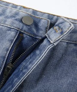 Own Saviour New In Black/White/Black Cargo Jeans