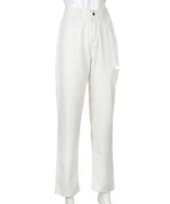 Own Saviour White Rip Jeans