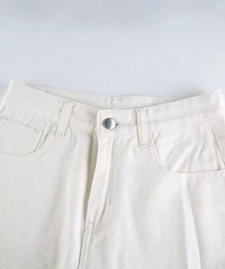 Own Saviour White Rip Jeans