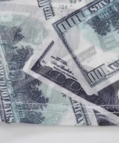 Own Saviour Dollar Mesh Mini Dress Dresses + Sets