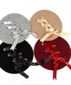Own Saviour Accessories Ribbon Beret