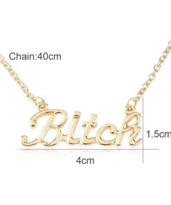 Own Saviour Bitch Necklace Accessories