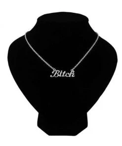 Own Saviour Bitch Necklace Accessories