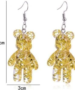 Own Saviour Bear Drop Earrings