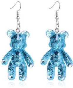 Own Saviour Bear Drop Earrings