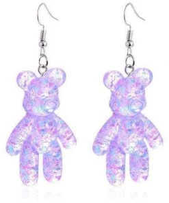 Own Saviour Bear Drop Earrings