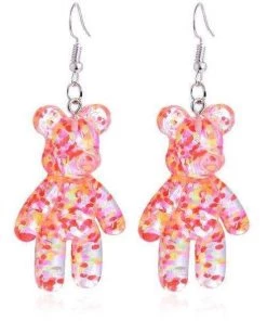 Own Saviour Bear Drop Earrings