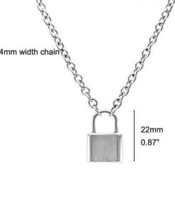 Own Saviour Long Lock Necklace Accessories