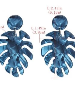 Own Saviour Leaf Drop Earrings