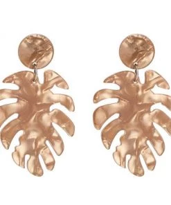 Own Saviour Leaf Drop Earrings