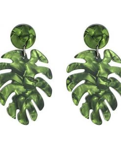 Own Saviour Leaf Drop Earrings