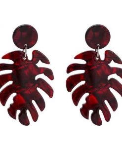 Own Saviour Leaf Drop Earrings