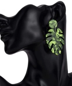 Own Saviour Leaf Drop Earrings