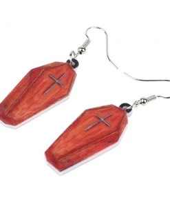 Own Saviour Accessories Mini Coffin Earrings