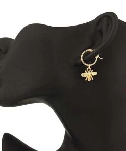 Own Saviour Accessories Bee Mini Hoop Earrings