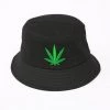 Own Saviour Leaf Embroidery Bucket Hat