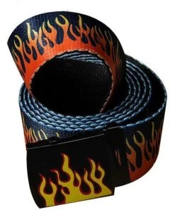 Own Saviour Accessories Flame Buckle Belt