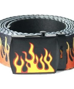 Own Saviour Accessories Flame Buckle Belt