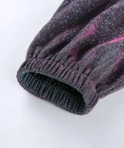 Own Saviour Glitter Turtleneck Zip Jacket