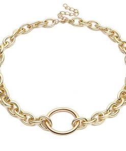 Own Saviour Chunky Chain Ring Necklace