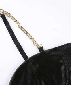 Own Saviour Chain Corset Top