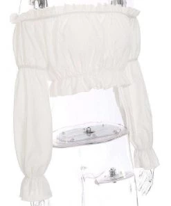 Own Saviour Ruffles Crop