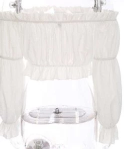 Own Saviour Ruffles Crop