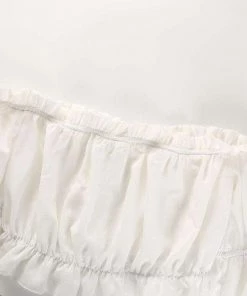 Own Saviour Ruffles Crop