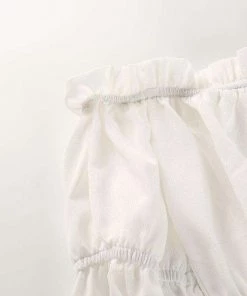 Own Saviour Ruffles Crop