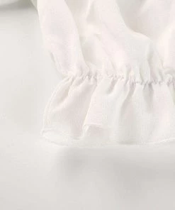 Own Saviour Ruffles Crop