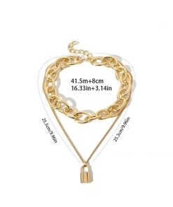 Own Saviour Accessories Padlock Necklace